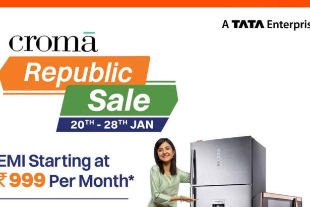 Croma Republic Day sale: Get 'big deals on refrigerators, TVs, washing machines and more - Times of India
