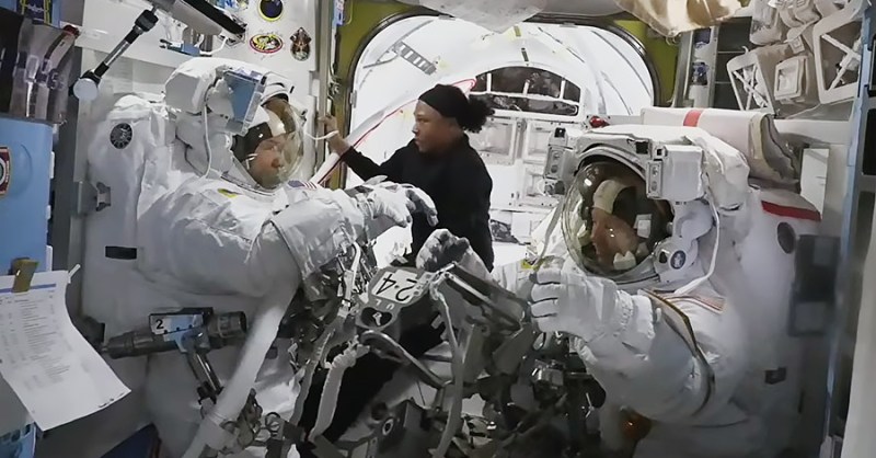 NASA spacewalk called off due to dramatic water leak from astronaut’s spacesuit