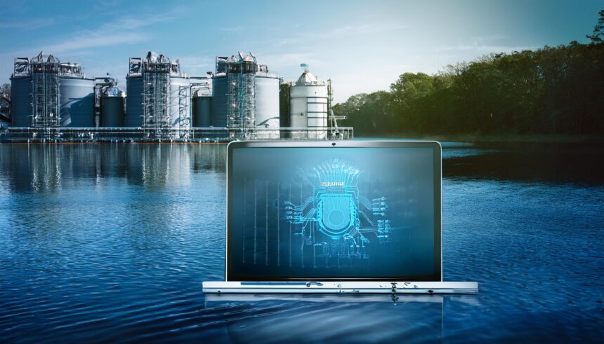 Ransomware on public utilities water