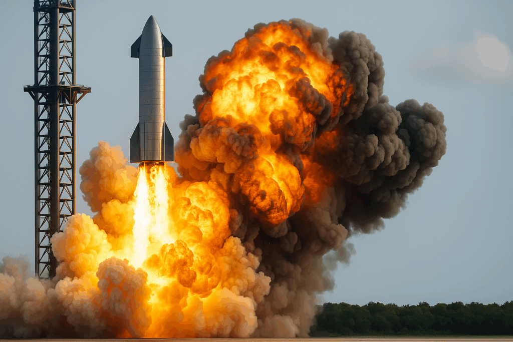 Spacex Rockets Exploded SpaceX's Starship Heavy Rocket Explodes During Fueling | TechFyle | TF
