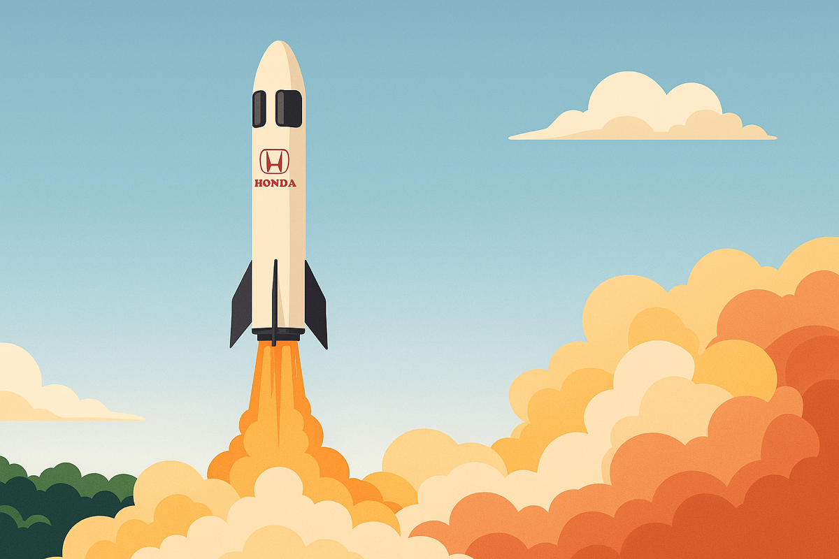 Honda in Space? Manufacturer Tests First (Reusable) Rocket | TechFyle | TF